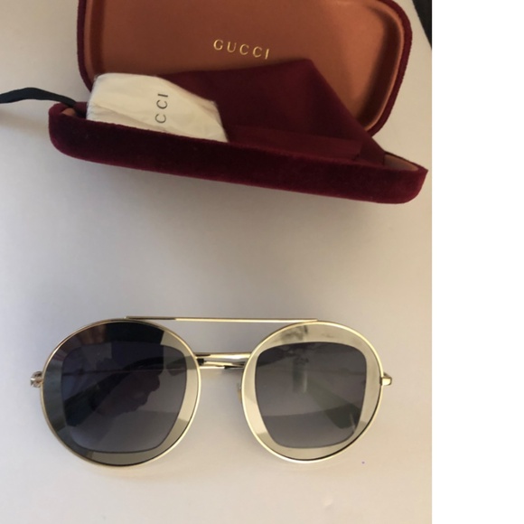Gucci 47mm Round Sunglasses main image 9